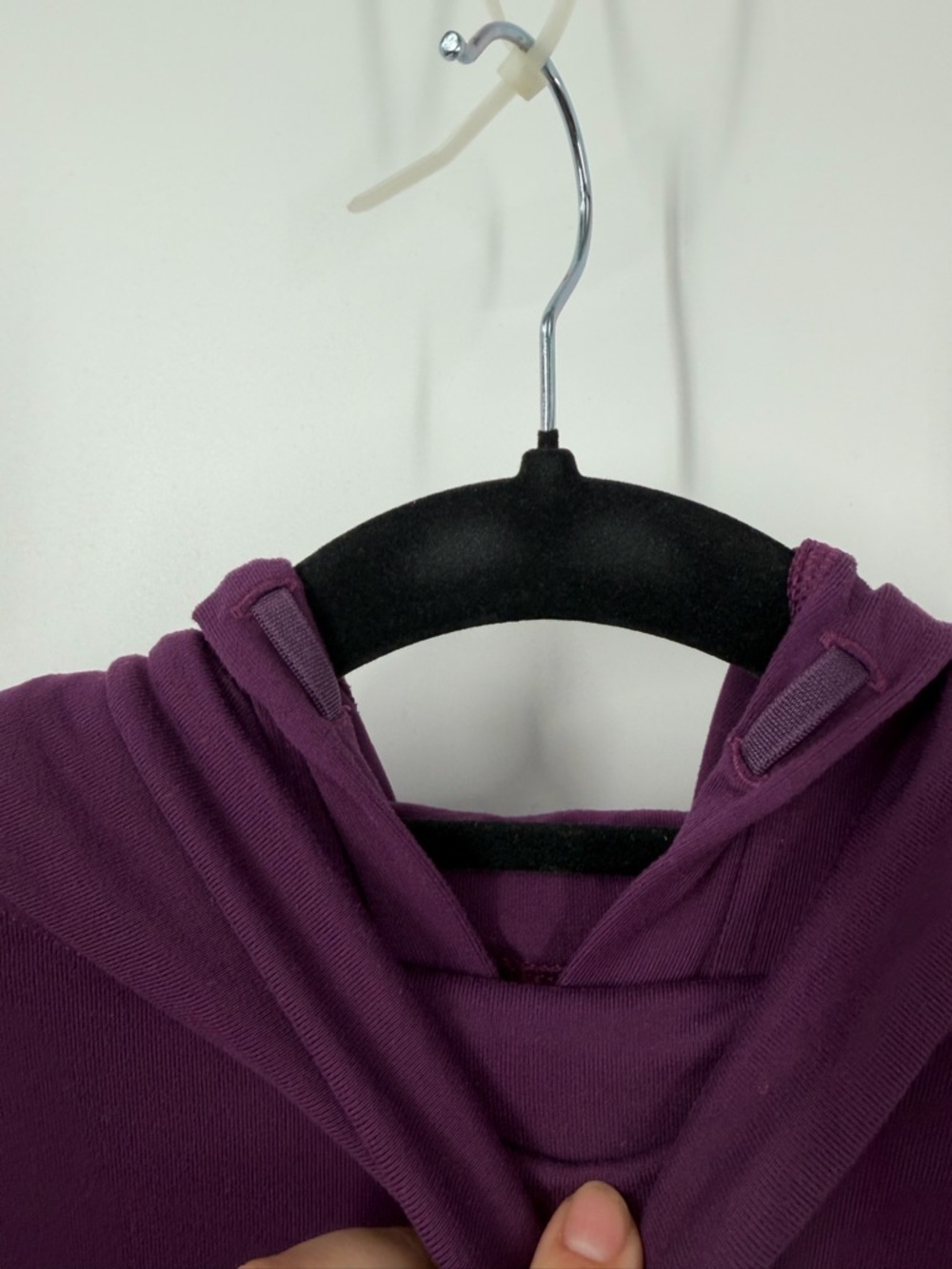 Lululemon Deep Purple Hooded Long Sleeve Top - Picture 3 of 7